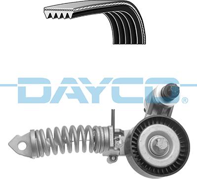 Dayco KPV576 - V-Ribbed Belt Set car-mod.net