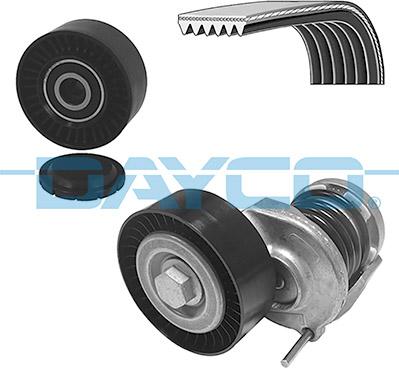 Dayco KPV349 - V-Ribbed Belt Set car-mod.net