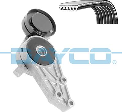 Dayco KPV352 - V-Ribbed Belt Set car-mod.net