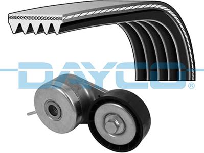 Dayco KPV383 - V-Ribbed Belt Set car-mod.net