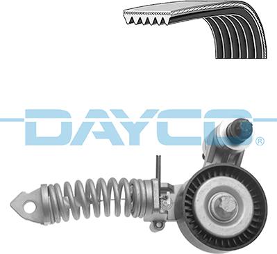 Dayco KPV371 - V-Ribbed Belt Set car-mod.net