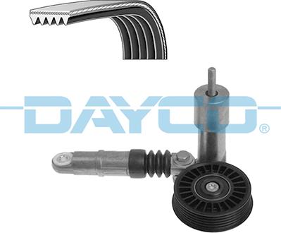 Dayco KPV254 - V-Ribbed Belt Set car-mod.net