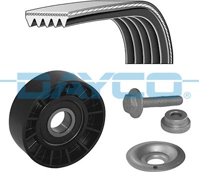 Dayco KPV266 - V-Ribbed Belt Set car-mod.net