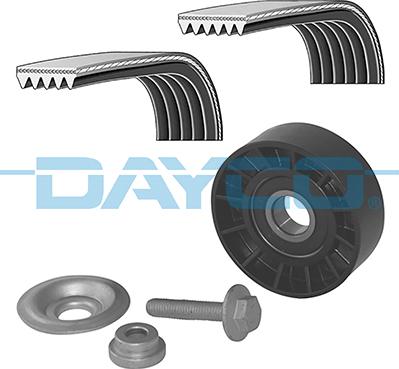 Dayco KPV797 - V-Ribbed Belt Set car-mod.net