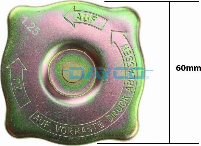 DAYCO-AU DRC001 - Sealing Cap, radiator car-mod.net