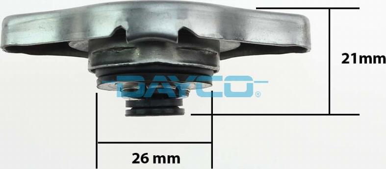 DAYCO-AU DRC019 - Sealing Cap, radiator car-mod.net