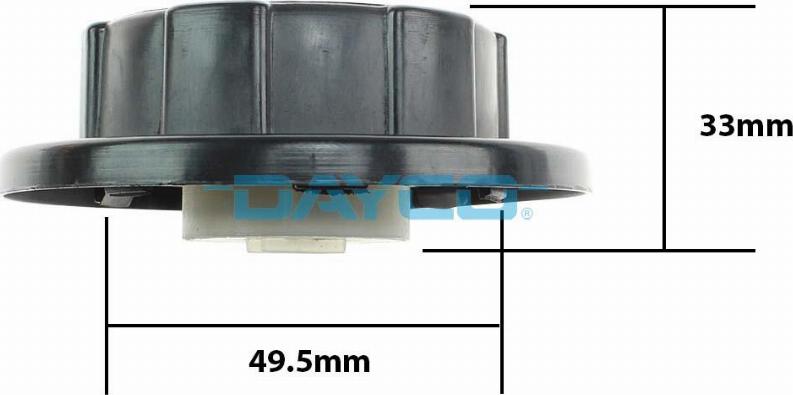 DAYCO-AU DRC033 - Sealing Cap, coolant tank car-mod.net