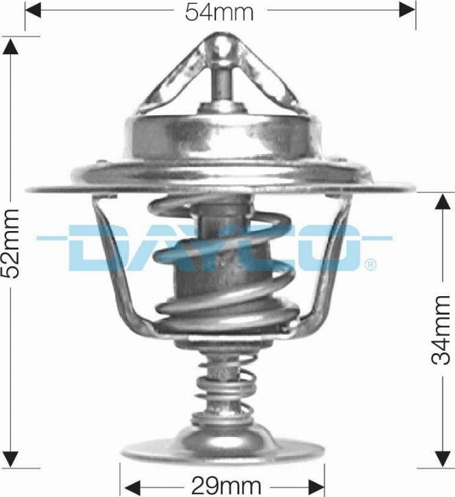 DAYCO-AU DT18A - Coolant thermostat / housing car-mod.net