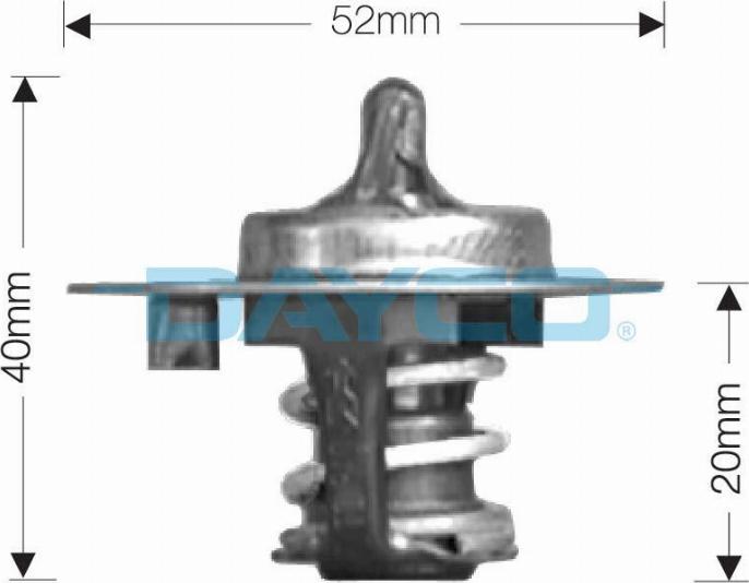 DAYCO-AU DT27G - Coolant thermostat / housing car-mod.net
