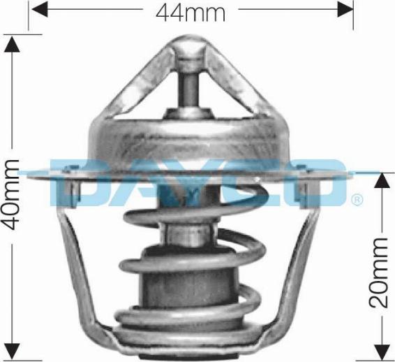 DAYCO-AU DT26G - Coolant thermostat / housing car-mod.net
