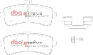 DBA Australia DB15034XP - High Performance Brake Pad Set car-mod.net