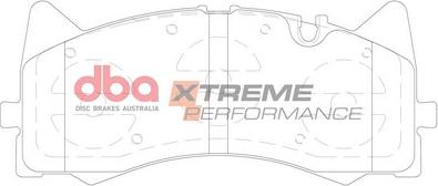 DBA Australia DB15035XP - High Performance Brake Pad Set car-mod.net