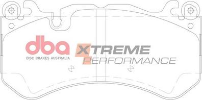 DBA Australia DB15033XP - High Performance Brake Pad Set car-mod.net