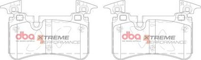 DBA Australia DB15037XP - High Performance Brake Pad Set car-mod.net