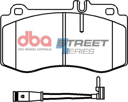 DBA Australia DB15103XP - High Performance Brake Pad Set car-mod.net