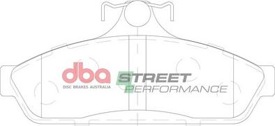 DBA Australia DB1086SP - High Performance Brake Pad Set car-mod.net