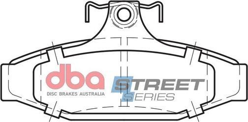 DBA Australia DB1086SS - Brake Pad Set, disc brake car-mod.net