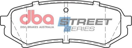 DBA Australia DB1383SS - Brake Pad Set, disc brake car-mod.net