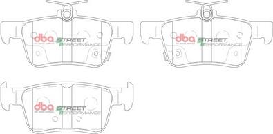 DBA Australia DB2429SP - High Performance Brake Pad Set car-mod.net