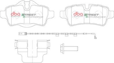 DBA Australia DB2214SP - High Performance Brake Pad Set car-mod.net