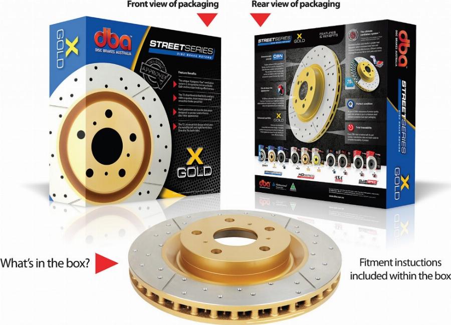 DBA Australia DBA480X - High Performance Brake Disc car-mod.net