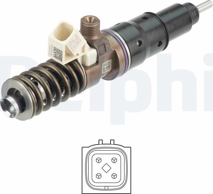 Delphi 42019396-12B1 - Nozzle and Holder Assembly car-mod.net