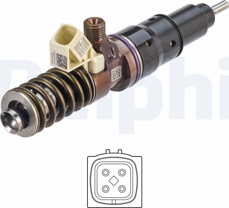 Delphi 42015557-12B1 - Nozzle and Holder Assembly car-mod.net