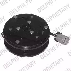 Delphi 0165012/0 - Magnetic Clutch, air conditioner compressor car-mod.net