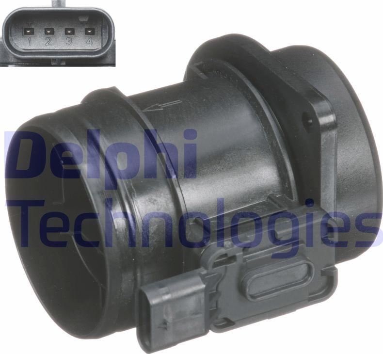Delphi AF10656-12B1 - Air Mass Sensor car-mod.net