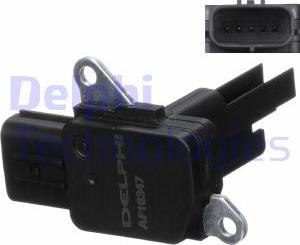 Delphi AF10347-12B1 - Air Mass Sensor car-mod.net