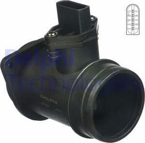 Delphi AF10267-12B1 - Air Mass Sensor car-mod.net