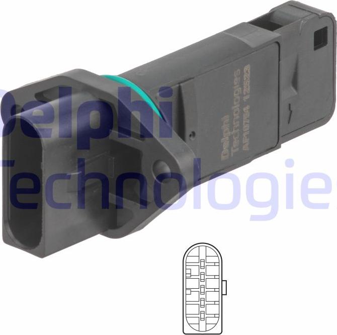 Delphi AF10754-12B1 - Air Mass Sensor car-mod.net