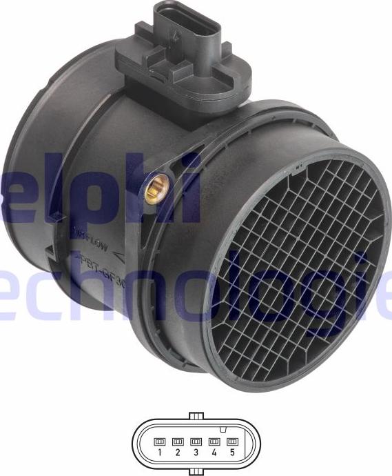 Delphi AF10770-12B1 - Air Mass Sensor car-mod.net