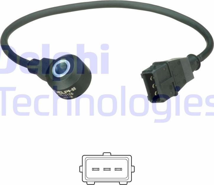 Delphi AS10176 - Knock Sensor car-mod.net