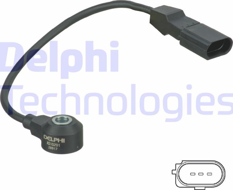 Delphi AS10201 - Knock Sensor car-mod.net