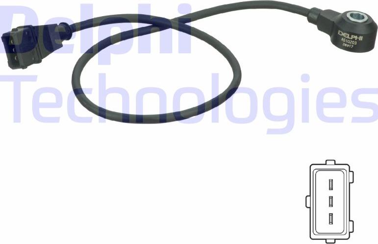 Delphi AS10203 - Knock Sensor car-mod.net