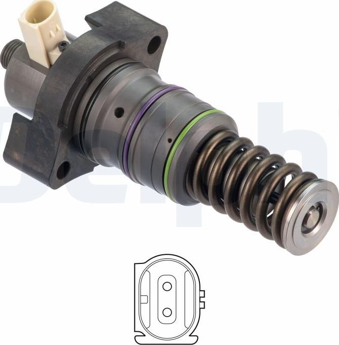 Delphi BEBU2C00000 - High Pressure Pump car-mod.net