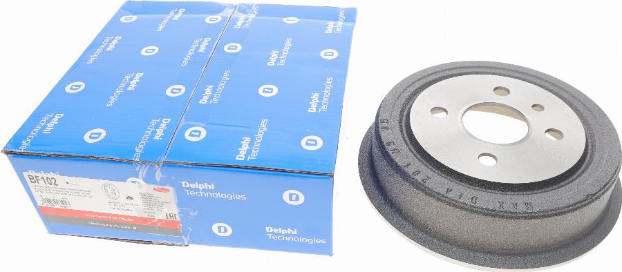 Delphi BF102 - Brake Drum car-mod.net