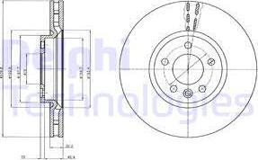Delphi BG9106 - Brake Disc car-mod.net