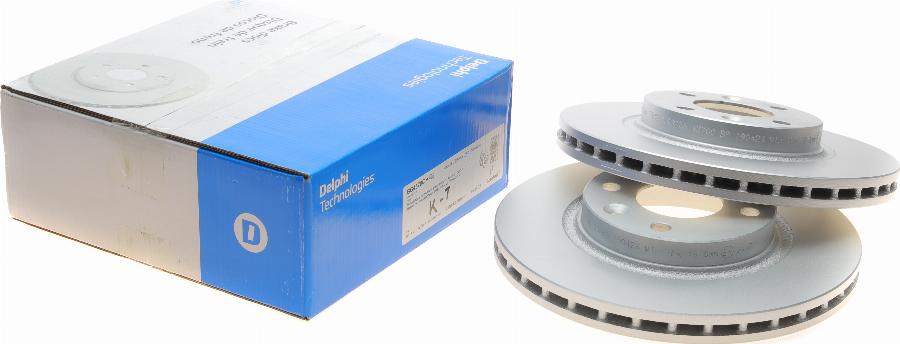 Delphi BG4570C - Brake Disc car-mod.net
