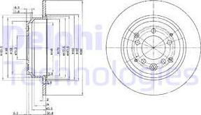 Delphi BG3060 - Brake Disc car-mod.net