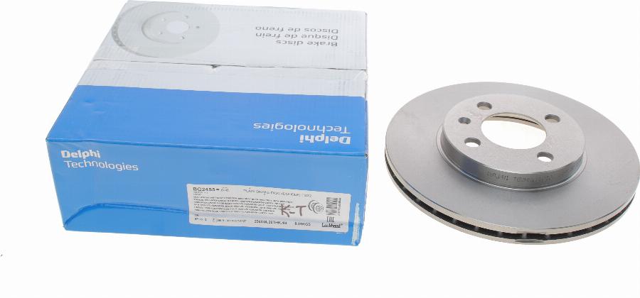 Delphi BG2455 - Brake Disc car-mod.net