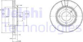 Delphi BG2109 - Brake Disc car-mod.net
