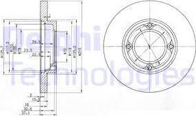 Delphi BG2797 - Brake Disc car-mod.net