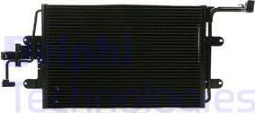 Delphi CF20090 - Condenser, air conditioning car-mod.net