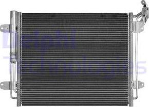 Delphi CF20145 - Condenser, air conditioning car-mod.net