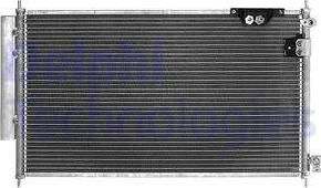 Delphi CF20177 - Condenser, air conditioning car-mod.net