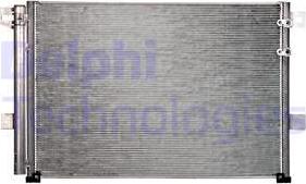 Delphi CF20301 - Condenser, air conditioning car-mod.net