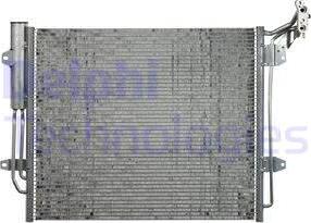 Delphi CF20235 - Condenser, air conditioning car-mod.net