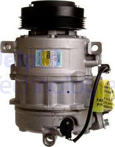 Delphi CS20091 - Compressor, air conditioning car-mod.net